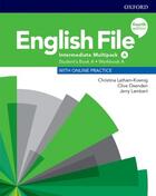 učebnice španělštiny English File 4th Edition Intermediate Multipack