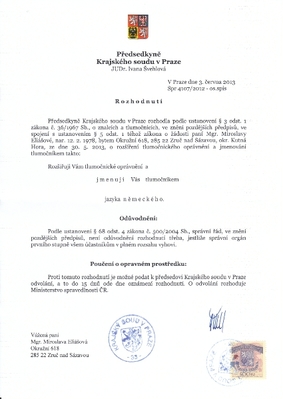 Rozšíření o německý jazyk Rozšíření o německý jazyk