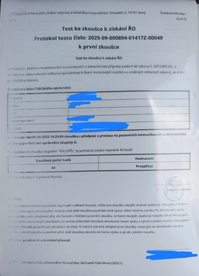 Tlumočení závěrečného testu v autoškole za účelem získání ŘO Tlumočení závěrečného testu v autoškole za účelem získání ŘO