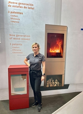 Reprezentace českého výrobce kotlů Blaze Harmony s.r.o. na Veletrhu biomasy ve španělském Valladolidu