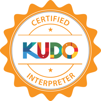 Certifikace pro tlumočení videokonferencí přes platformu KUDO