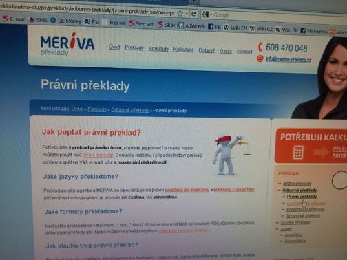 MERIVA TRANSLATIONS s.r.o. - Překladatelská agentura - Praha 2 - ilustrační foto MERIVA TRANSLATIONS s.r.o. - Překladatelská agentura - Praha 2 - ilustrační foto